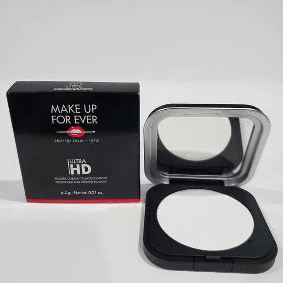 NIB ✅ Make Up For Ever #01 TRANSLUCENT Ultra HD Microfinishing Pressed Powder - Picture 9 of 13